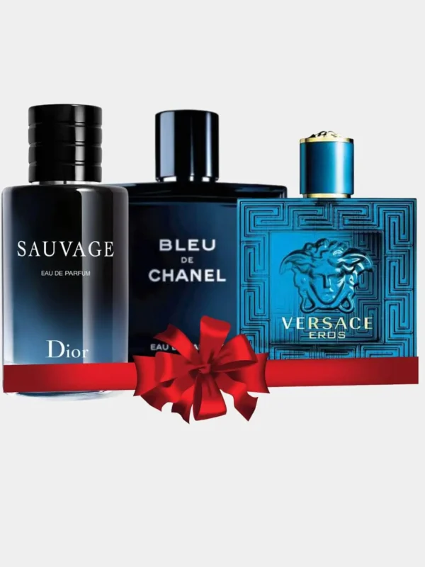 Christian Dior Sauvage Eau De Parfum + Bleu De Chanel +
